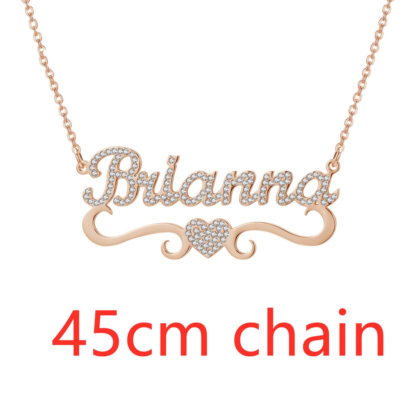 Custom steel titanium numbers, letters, necklaces, bracelets