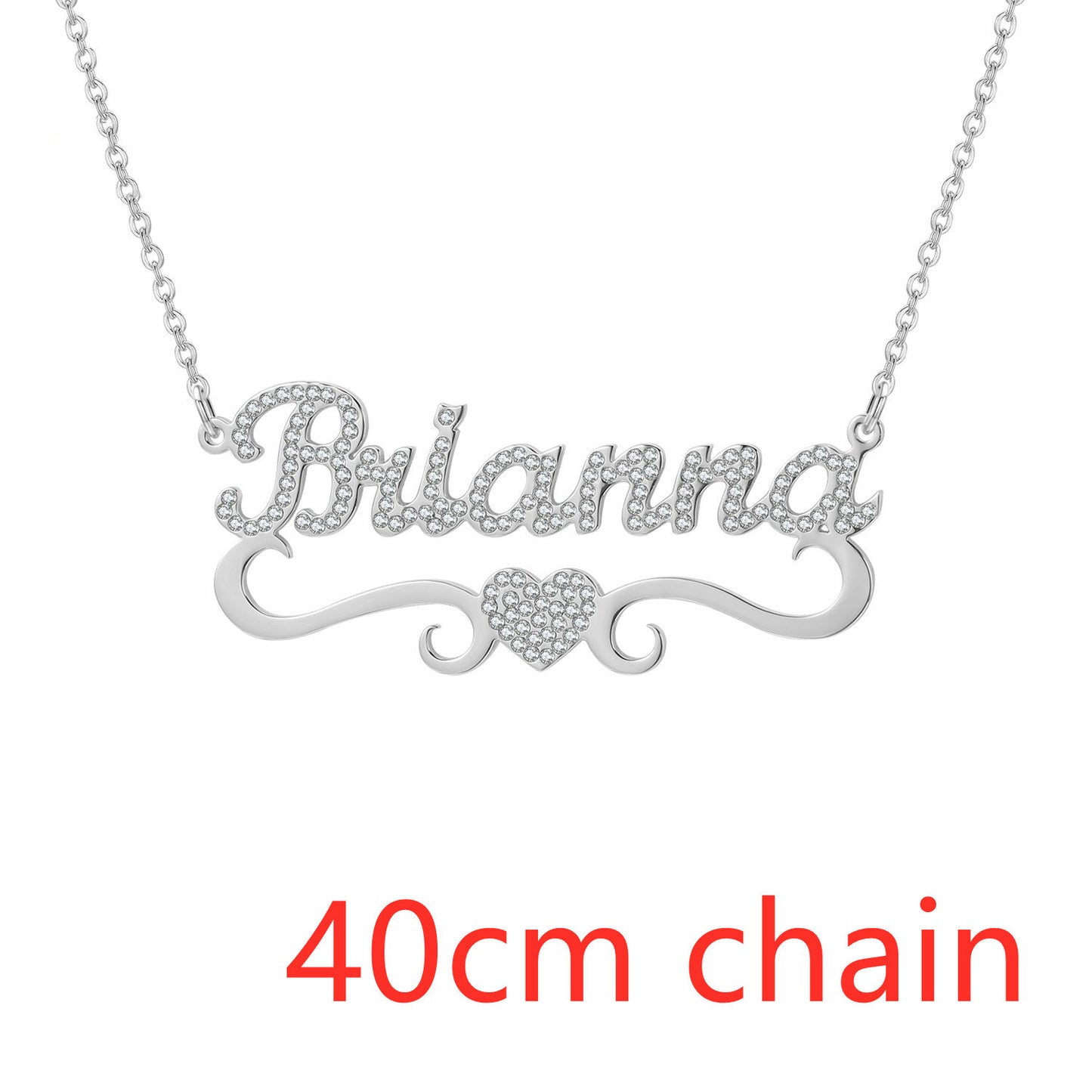 Custom steel titanium numbers, letters, necklaces, bracelets